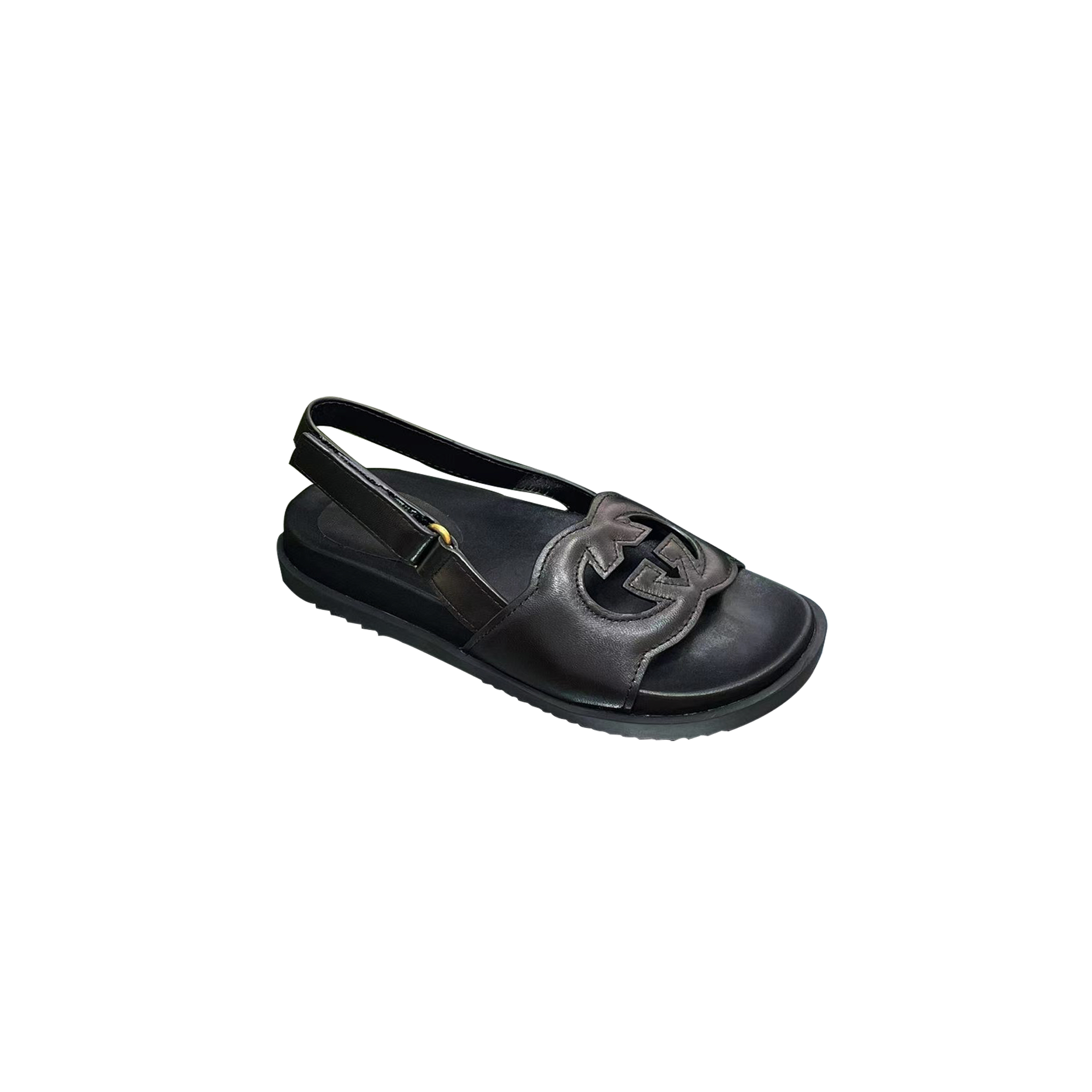 GUCCI WOMEN'S INTERLOCKI 780303NG G SLIDE SANDAL